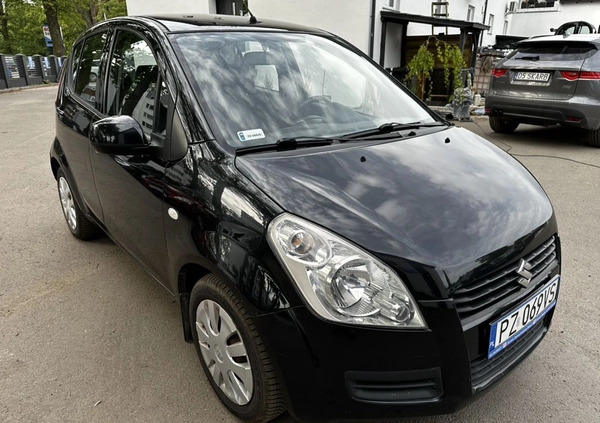 Suzuki Splash cena 12900 przebieg: 124824, rok produkcji 2009 z Radziejów małe 301